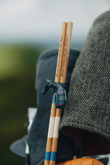 Handmade Hickory Alignment Sticks