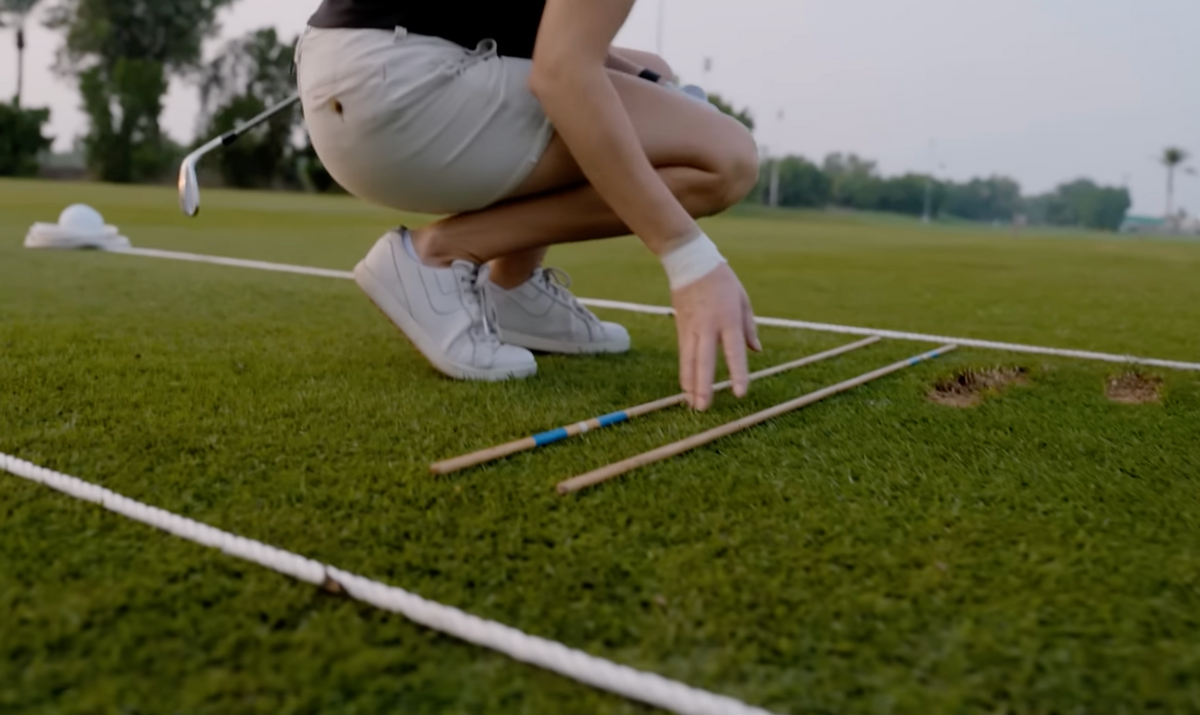 Hickory Alignment Sticks - handmade in St. Andrews